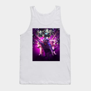 Disco Cat Rave Tank Top